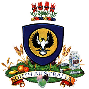 The Boring Adelaide version of the SA Coat Of Arms