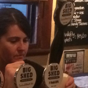 big-shed-beer-on-tap Photo Steve Davis