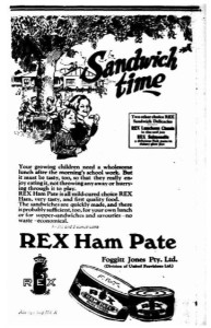 Rex Ham Pate sponsors of The Adelaide Show