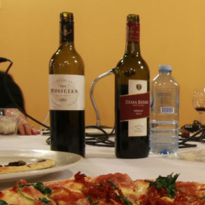 Majella and Zema Estate wines on The Adelaide Show Podcast at Caffe Belgiorno