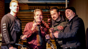 A night at the Manchen: Tom Northcott, Nigel Dobson-Keeffe, Ivan Tomic and Steve Davis for The Adelaide Show Podcast