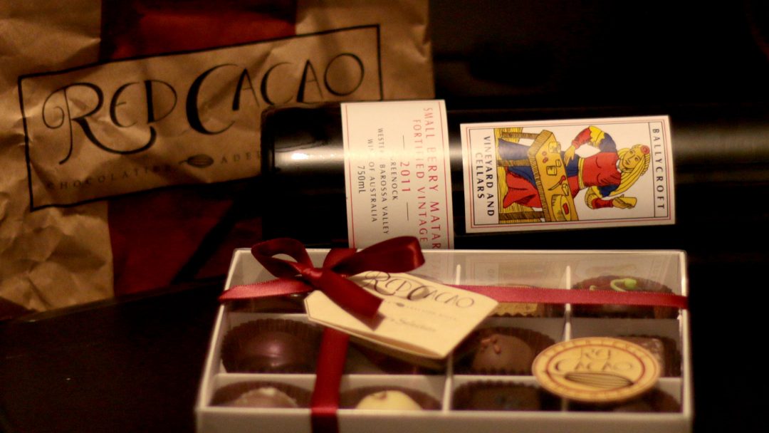 Ballycroft Fortified Vintage Mataro tasting notes with Red Cacao Chocolatier chocolates on The Adelaide Show Podcast