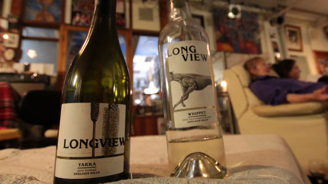 Longview Yakka Shiraz and Whippet Sauvignon Blanc tasting notes on The Adelaide Show Podcast