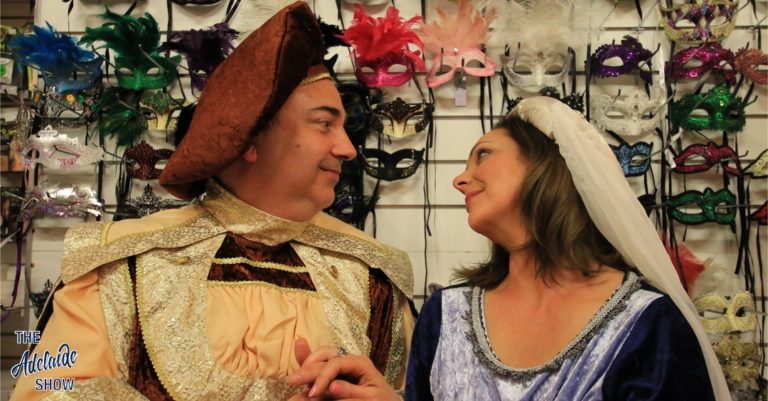 Steve Romeo Davis and Juliet Sandison from the Theatre Costume Shop - the Adelaide Costume Hire HQ on The Adelaide Show Podcast 222