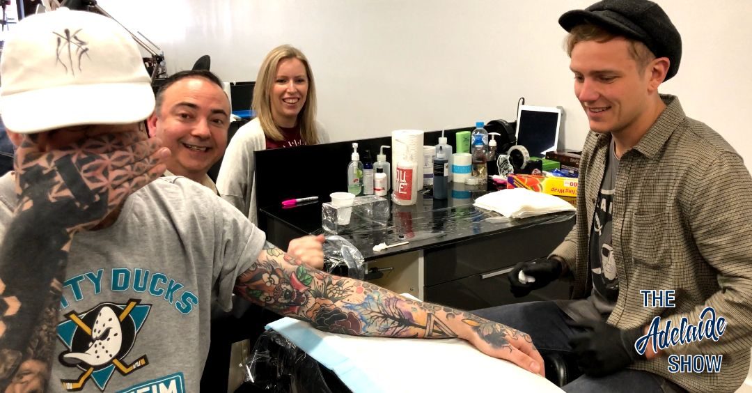 Tattoo art and tattoo removal in Port Adelaide on The Adelaide Show podcast