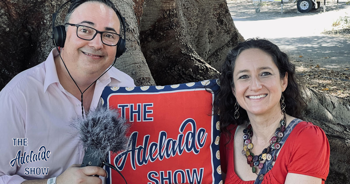 Karen Lews at Womadelaide - The Adelaide Show Podcast