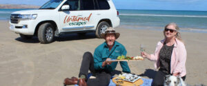 Craig Haslam with Jo from Untamed Escapes