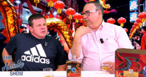 Steve Davis and John Gledhill taste the 23rd Street Distillery Year Of The Snake Whisky