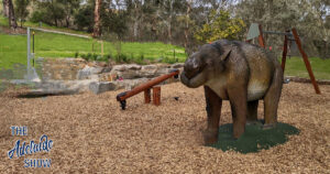 Diprotodon at Hallett Cove, photo taken by Peter Dunn, The Adelaide Show 394