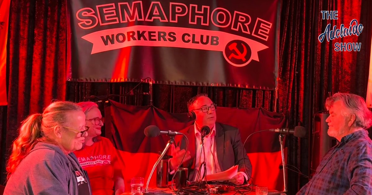 421 Semaphore Workers Strike Up The Music - The Adelaide Show with Steve Davis
